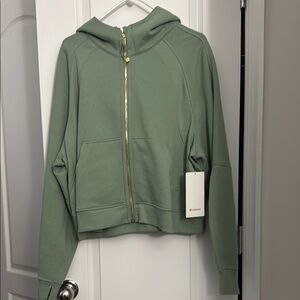 Lululemon Athletica Green Hoodie Sweater